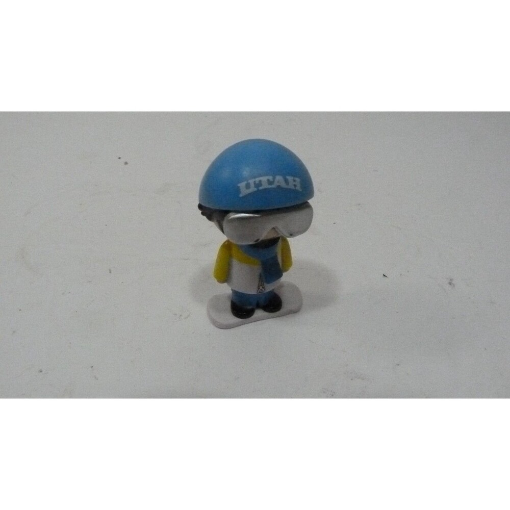 Utah Blue Mini Action Figure Toy Standing Pose Loose Plastic Sports Figure